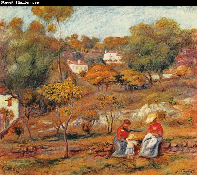 Pierre-Auguste Renoir Landschaft bei Cagnes